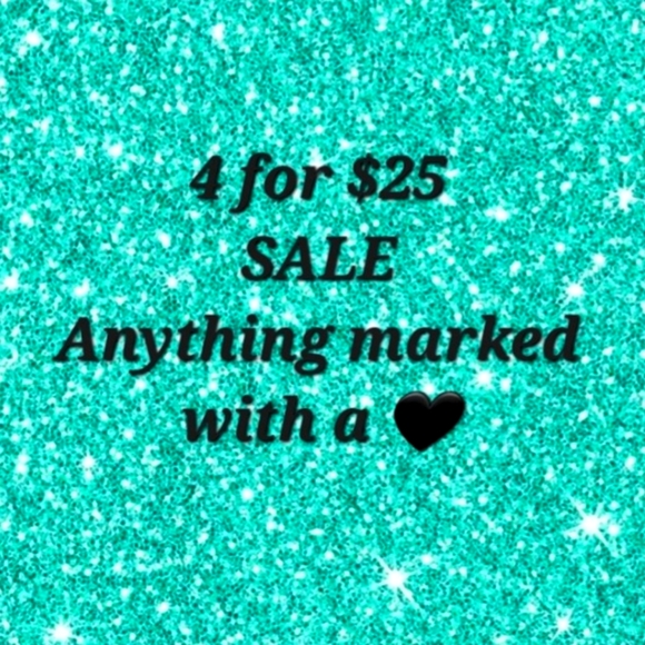 Anything marked with a 🖤 4 for $25 - Picture 1 of 1